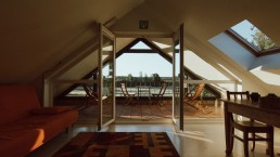 genieten van rust en natuur in het comfortabele bovenhuis